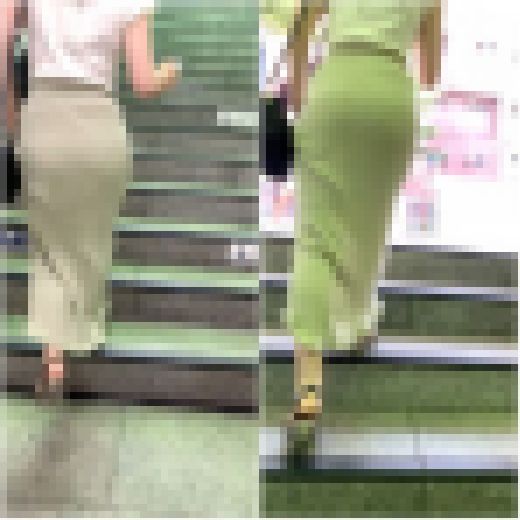 《Part1・Hな透視してみませんか？》 No.1645【透かし編みニットスカート編】　サンプル画像2