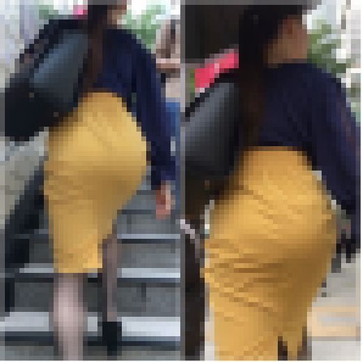 《黒タイツ+タイトスカート》 No.1672【高級ウーマンのデカ尻とパン線を添えて】　サンプル画像3