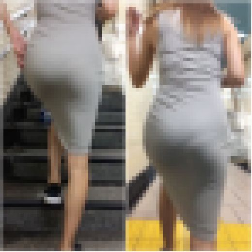 《イ・カ・ス・お・尻》 No.1673【透けるレベルが段違いな着衣尻】　サンプル画像2