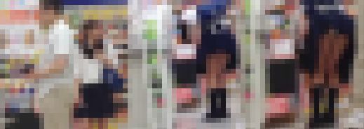 ついつい食込みパンツを直す制服女子のエロ尻ねっとり盗撮動画x２　サンプル画像2