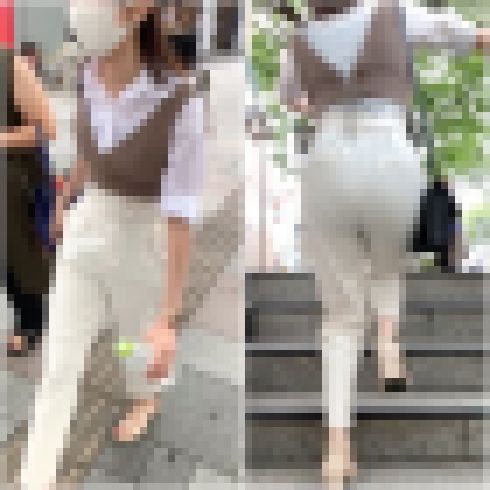 《スッゴイ美脚のスレンダーお姉さん》 No.1705【Part1・エロ感が強い方の着衣尻】 サンプル画像