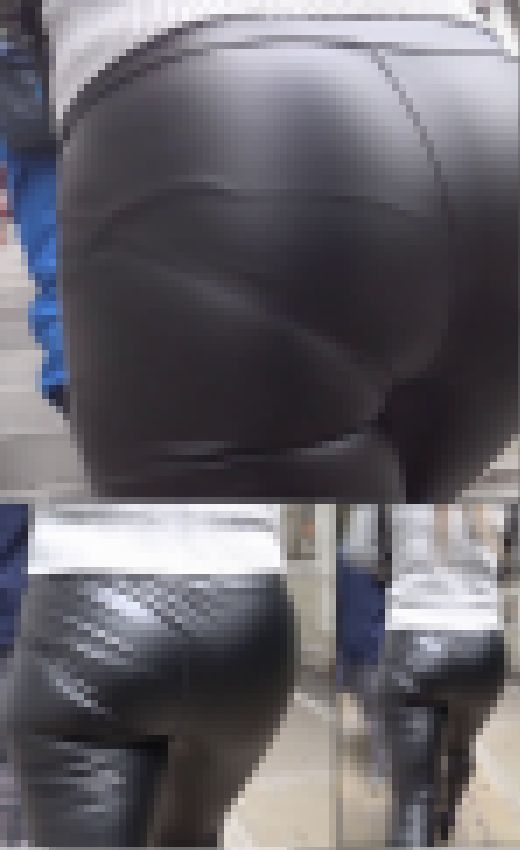 レザーパンツ！激エロヒップ_美尻がブリンブリンのピタパン祭り！　サンプル画像2