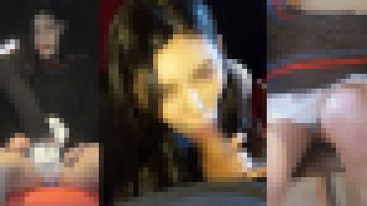 【痴漢映画館】ちんちん抜いてぇ！オジサンの痴漢テクニックにメロメロになる女子大生 サンプル画像