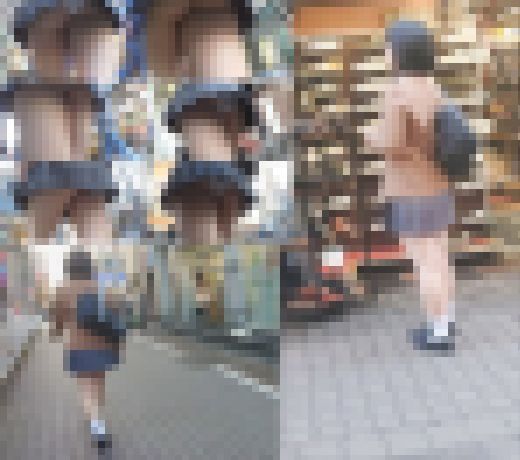 清楚メガネ女子 品川区　K●１　国際学科 P盗撮　サンプル画像1