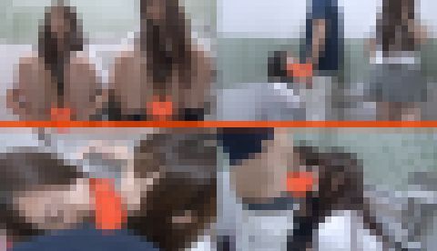 夏盛り女子○生【28】この前の女の子が可愛いお友達を連れてダブルでおしゃぶりのハーレム状態に大興奮！　サンプル画像2