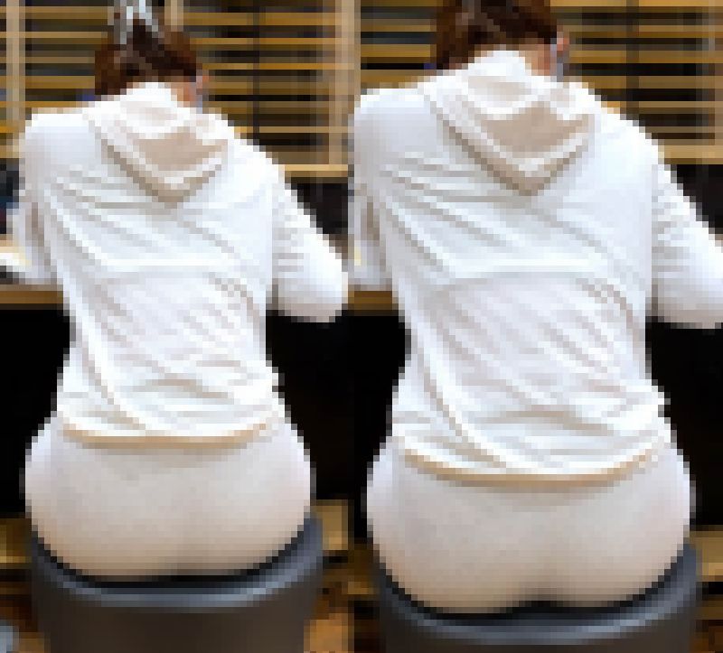 ピチピチピタパンヒップ197_奇跡の極薄スパッツお姉様再び！！相変わらずのスケスケ状態です♪ サンプル画像