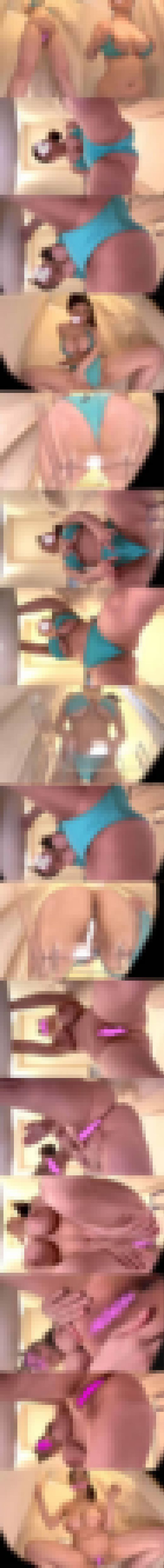 これぞバケモノおっぱい!!過去最高のデカさ&スケベさ!!推定Mカップ地下アイドル兼グラドルちゃん(20歳)の生着替え　サンプル画像2