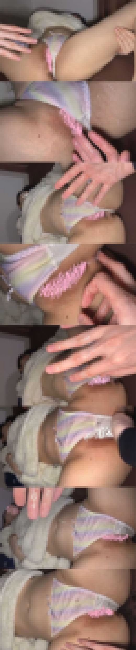 原液J● お寝んね●●●(めっちゃ可愛くて美スタイル美尻色白ボブ大量潮吹き美女)　サンプル画像3