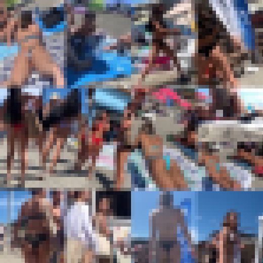 都会の浜にいるギャルをスマホ撮り2021Vol.1　サンプル画像3