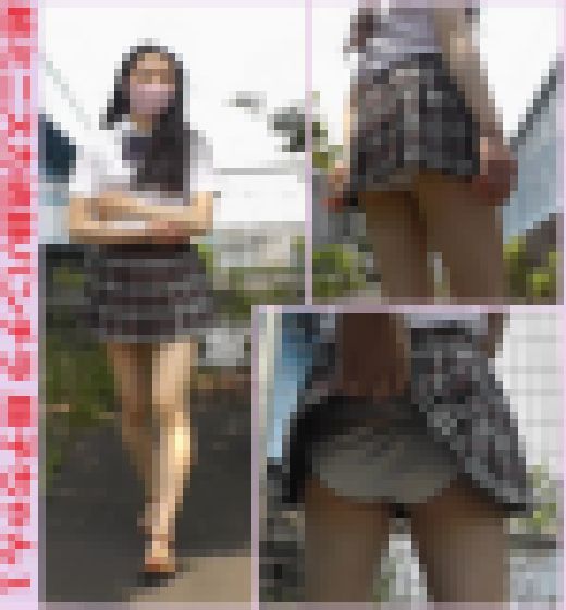 超ミニスカ追跡パンチラ　順子ちゃん１　サンプル画像2