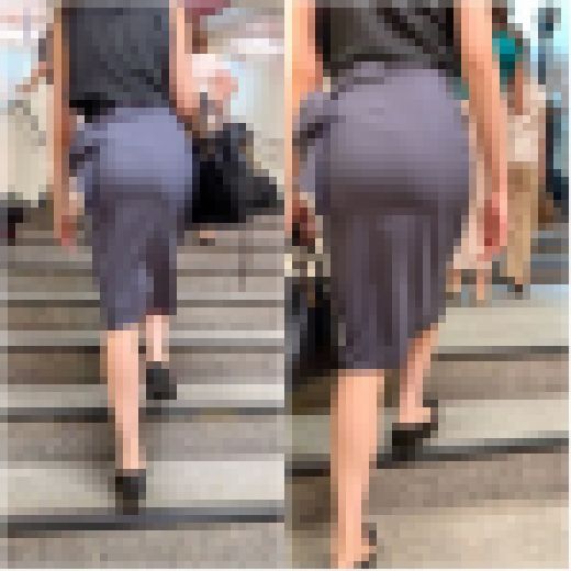 《Part1・ダークカラーでもそそる着衣尻》 No.1821【お尻のフォルムで魅力する姿】　サンプル画像2