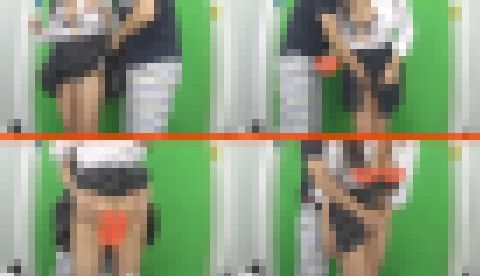 後輩J○のご奉仕フェラ【3】日焼けしたギャルJ○！天然記念物もの超巨乳のメロンパイパイと幼顔のギャップが堪らない！　サンプル画像1