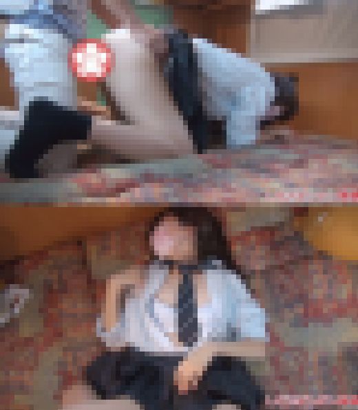 サービス精神ゼロのやる気無しJ〇に性の教育的指導～！赤貝濡らしてビンビン棒でお仕置きズボズボ！ズボズボ！　サンプル画像2