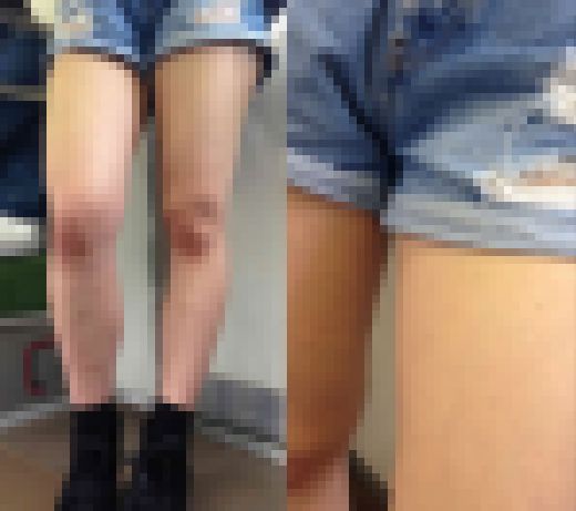 淫猥な質感生脚JDをじっくりたっぷり接写・・　サンプル画像1