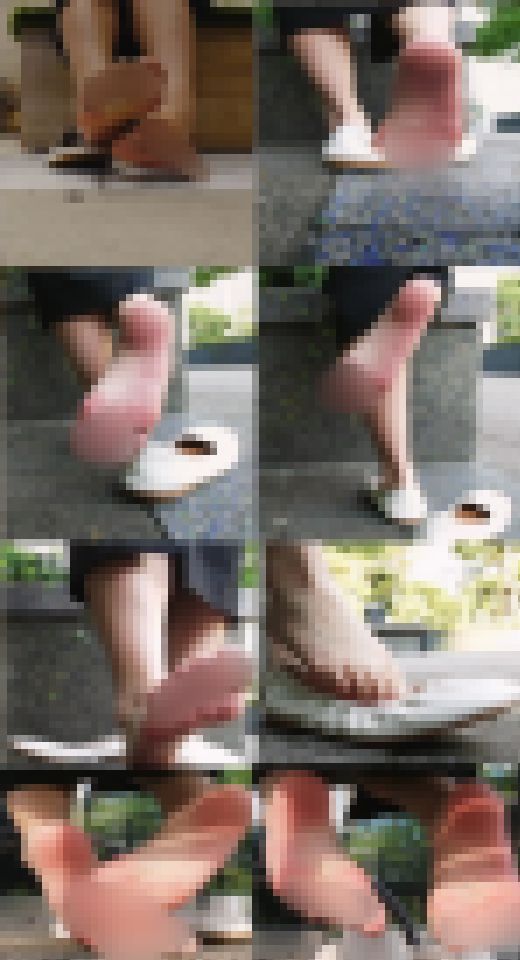 【４Ｋ足裏】【地獄の３９℃】神回！今夏最高気温下でパンプスを９時間素足履きしたサウナ状態の足が強烈な爆臭と共に襲い掛かる！！①　サンプル画像2