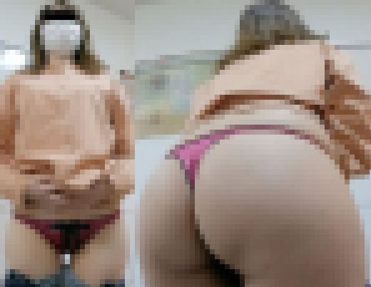 【ワンコイン人妻パンチラ】誰もが知る超有名アパレルショップで日中パートするおばさん　サンプル画像2