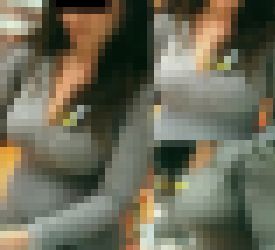 【フルHD】名札が谷間にはさまった爆乳店員！ サンプル画像