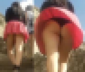 【フルHD】階段でTバックのお尻が炸裂! サンプル画像