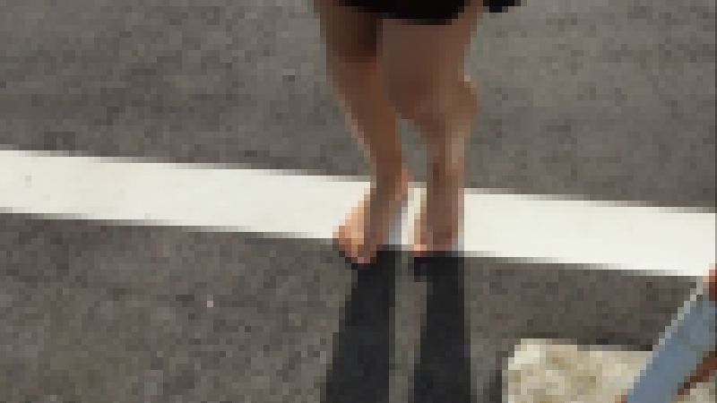 【完全裸足】第3弾!モデルさんに裸足で歩いて頂きました。part3 サンプル画像