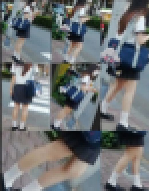 真夏の生足□女子K生のムチムチの太もも/制服/私服□素人ドキュメントシリーズ　サンプル画像2