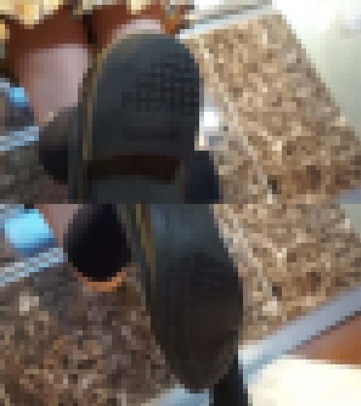 MU-09)土足うどん踏みシリーズ⑨HARUTAの黒ローファーでうどん踏み2　サンプル画像3