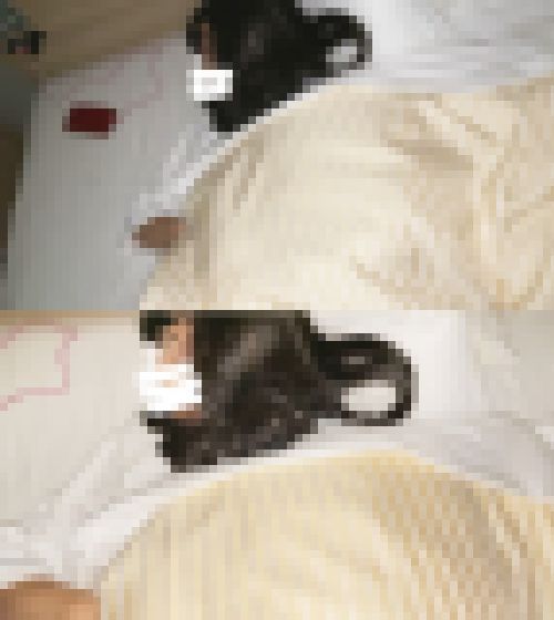 【ビジホ】【●●悪戯】侵入。酔い潰れた後輩。　サンプル画像3