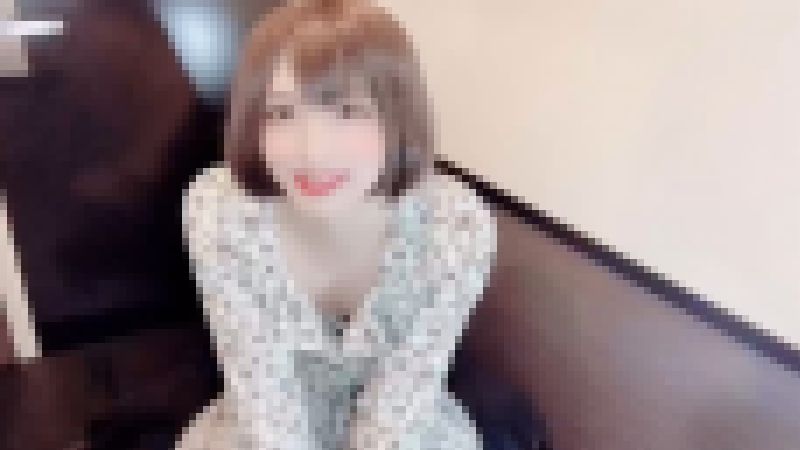 【個撮】ハニーボブヘア女装して自撮りオナニーしてみた その② サンプル画像