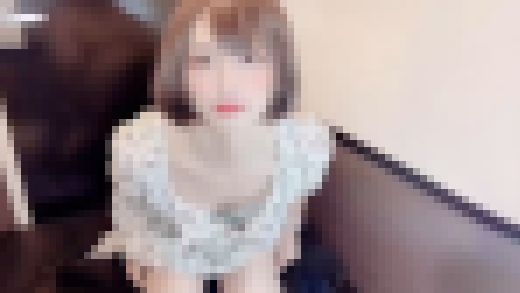 【個撮】ハニーボブヘア女装して自撮りオナニーしてみた その②　サンプル画像2