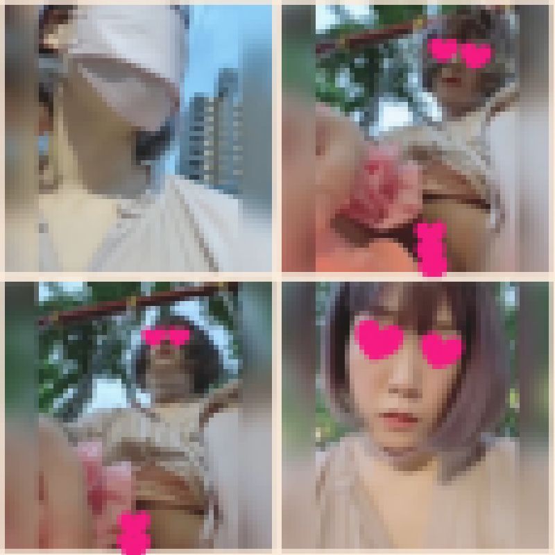 【露出／散歩／オナニー】○リ可愛い女の子／薄手の上着を裸に１枚羽織ってお散歩（mp4） サンプル画像