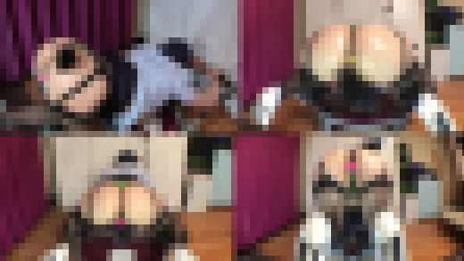 ♡ケツ穴串刺し♡デカ尻♡Tバック♡ガーターベルト♡婦警さんを逆確保&　サンプル画像2