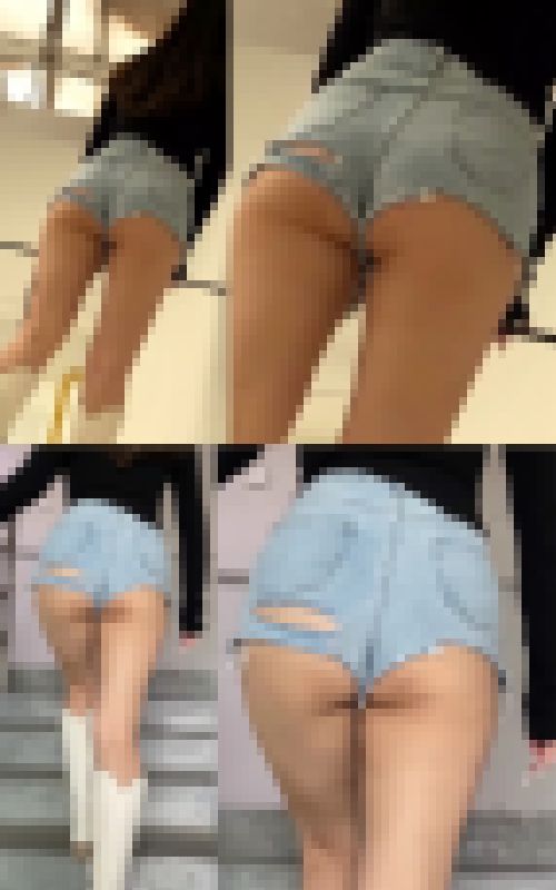 【フルHD】巨乳で究極のハミ尻美人　サンプル画像3