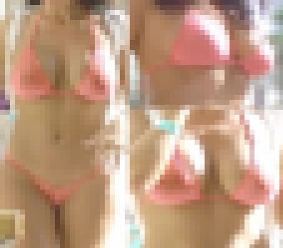 【フルHD】プールでブラ透けの肉尻Ｔバック２　サンプル画像1