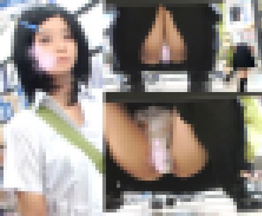 《高画質無修正》まさかの大開脚で透けPがモロ見え！ニーハイ女子のアソコ丸見え極上対面ぱんちら～FHD動画～ サンプル画像