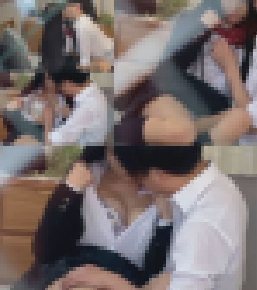 近所の巨乳J③K 学校帰り彼氏とSEX 6‐2　サンプル画像1