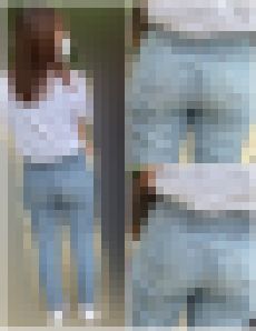 若ギャルデニ尻325　サンプル画像1