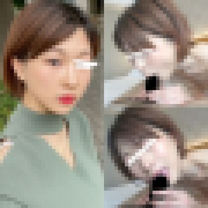 【個人撮影】生ザー汁ごっくんしちゃう何となくヒロスエ風のショートカット娘のフェラち〇ぽ舐り サンプル画像
