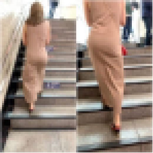 《モッコリヒップラインをサラスGAL》 No.1894【Part1・ベージュに纏われた身体】　サンプル画像2