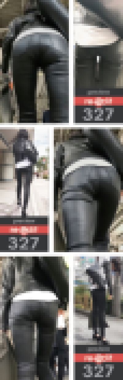 ★reシリーズおつとめ品最終値下げ販売★【re327】革パンマジック全開でＰ線もクロッチもディテール倍増！　サンプル画像3