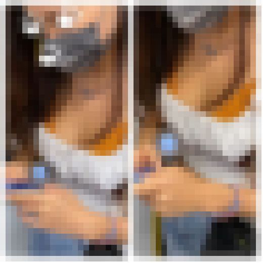 4名のS級美人お姉さんの超接近エロすぎる胸元・胸チラ6　サンプル画像2