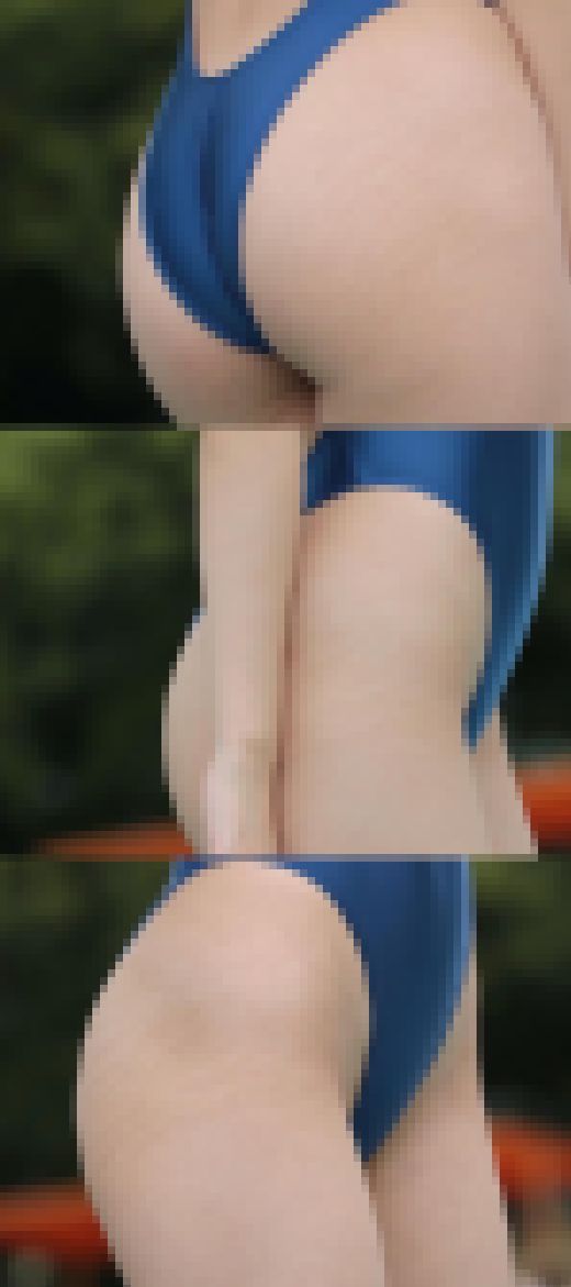 【写真】スレンダー美脚と魅惑的なヒップにまとわりつくハイレグ競泳水着 vol.1 高画質232枚! サンプル画像2