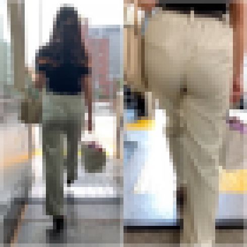 《Part1・きれいな丸みで誘惑してくる働く女性達》 No.1919【ハワイが大好きそうな小麦色の肌のOL】 サンプル画像