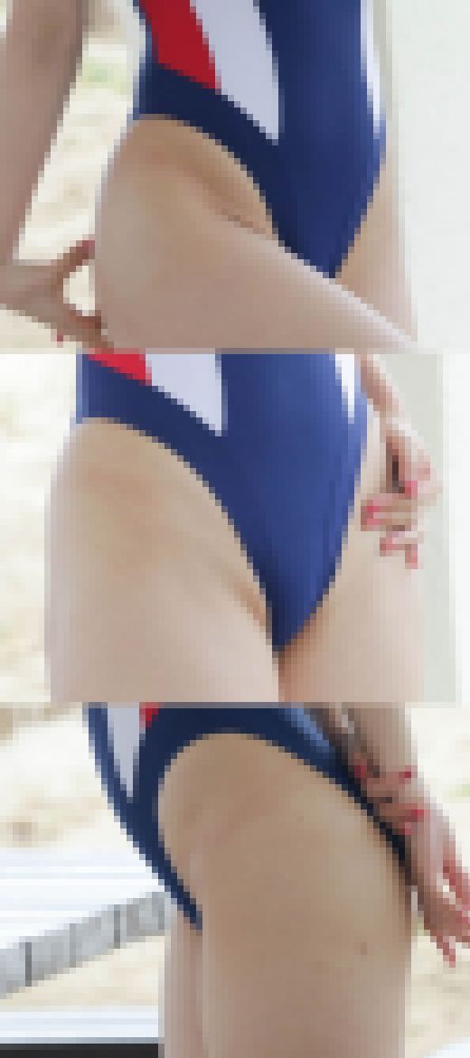【写真】パンと張った白肌美ヒップでハイレグR●ALISE美女のビーチサイド　高画質170枚！ vol.2　サンプル画像3