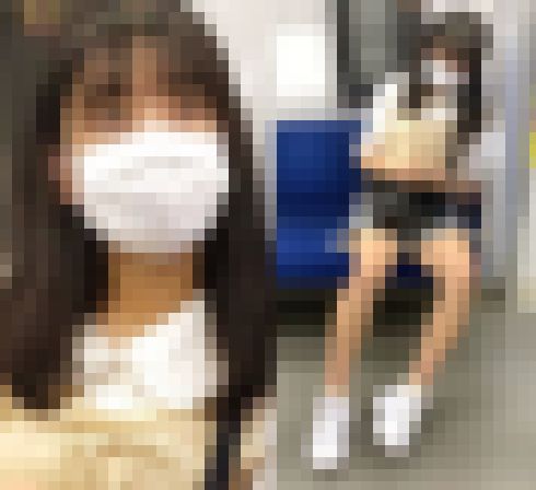 無防備な体勢で美味しそうな生脚を見せてくれたアイドル顔の女子大生（其の三） サンプル画像