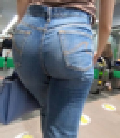 満足感のある大尻ジーンズ サンプル画像