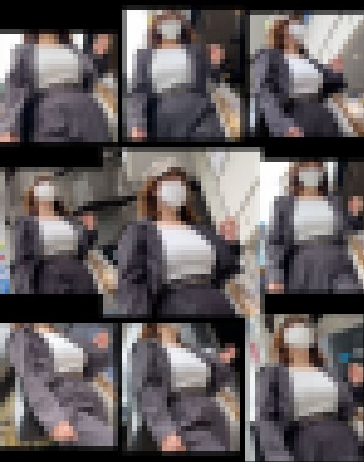 【通スピ&スロー】【SPプライス】ジャケットの下から見え隠れする重そうな巨乳に大接近! サンプル画像1