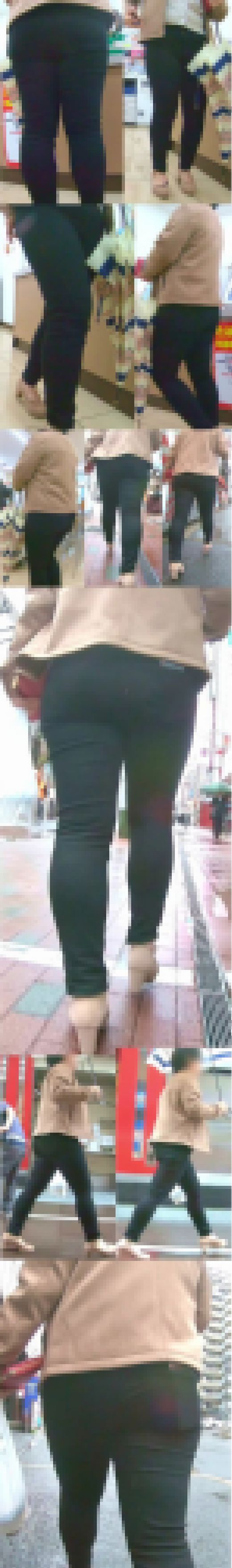 No.608パッツパツ黒スキニーOLさんの初々しさがムンムン漂う午後のひととき　サンプル画像1