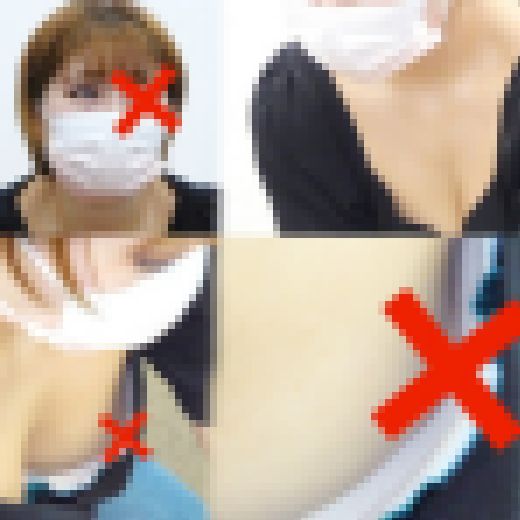 【胸チラ】救命講習中⑮　サンプル画像2