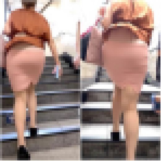 《強風がセレブの尻を露わにする！》 No.1960【ピッチピチよりミッチミチのタイトスカート】　サンプル画像2