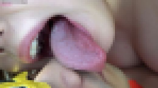 【本撮⑥】《顔舐め強化版》田中ねねちゃんの顔面舐めまくり！鼻ジュパジュポ！ベロベロ責め！ FH　サンプル画像1