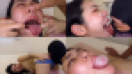 【舌フェチ唾フェチ】塩見彩のエロい舌・唾・口の臭い堪能コース2　サンプル画像1